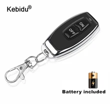 Kebidu новейший 433 МГц беспроводной пульт дистанционного управления AC 220 В 110 в 120 В релейный модуль приемника Радиочастотный пульт дистанционного управления