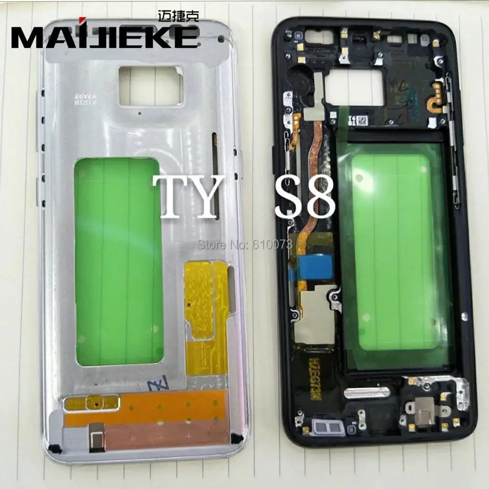 

1XOEM Chassis For Samsung Galaxy S8 G950 G950F G950T G950U Housing Middle Frame Bezel