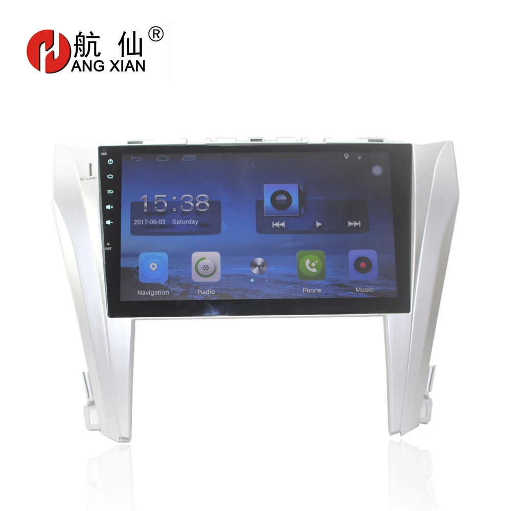 

Free Shipping 10.2" Quad core Android 7.0.1 Car DVD Video Player For Toyota Camry 2015 car GPS Navigation Radio wifi
