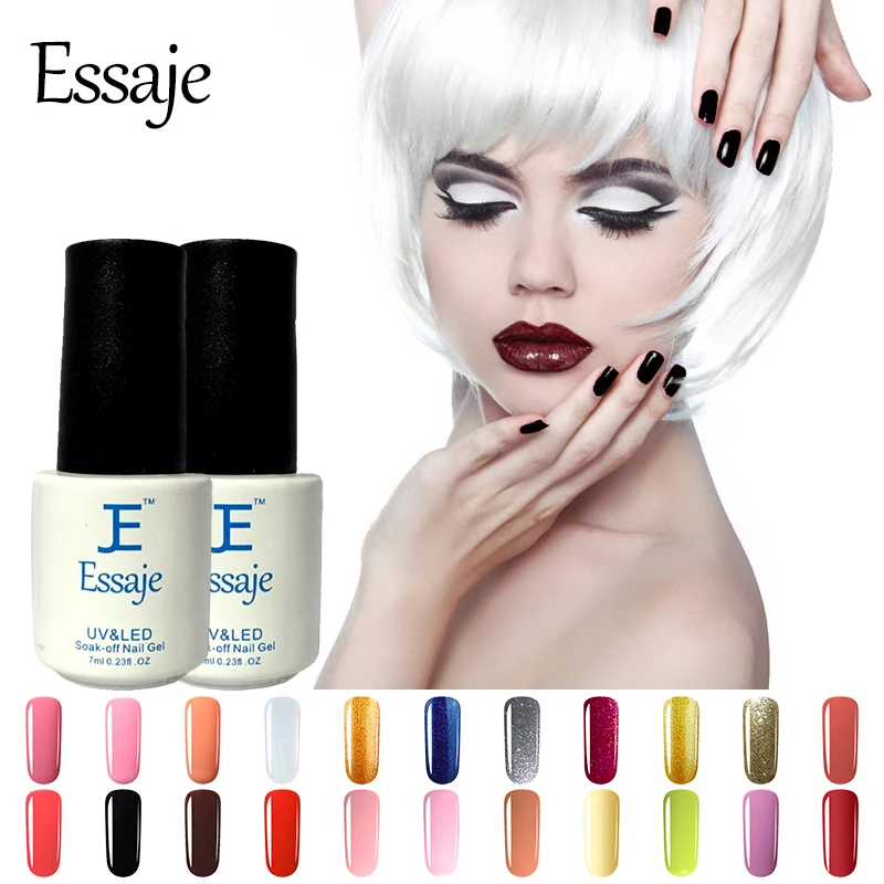 Essaje Gel Nail Polish Fashion Colorful One Step Gel Polish Nail Gel