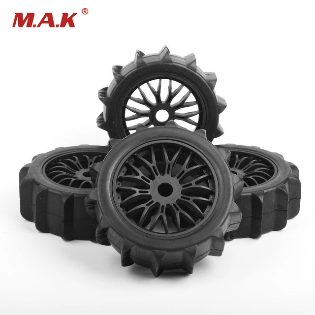 Best Offers Newest Desert Beach Snowfield Model Car Tires And Wheel For 1/8 Scale RC Buggy Off-Road Car Toys   Accessory