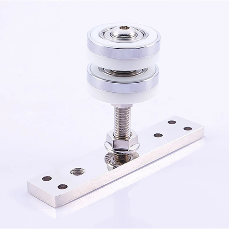

Folding Sliding Door Roller Bedroom Meeting Room Wood Door Hanging Universal Furniture Wheels WWO66