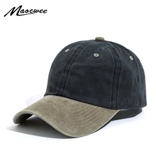 Для женщин Snapback Кепки s Для мужчин Бейсбол Кепки папа Шапки для Для мужчин Casquette плотная Кости Gorras хлопок промывают пустой Винтаж шляпа от солнца