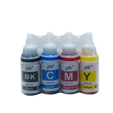 4co бутылка пополнения чернил комплект совместимый чернильный картридж для принтера Epson L100 L110 L132 L200 L210 L222 L300 L362 L366 L550 L555 L566
