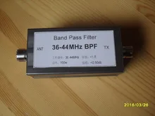 36-44MHz BPF bandpass filter improves anti-interference ability, improves selectivity and improves sensitivity цена 36-44MHz BPF bandpass filter improves anti-interference ability, improves selectivity and improves sensitivity цены онлайн