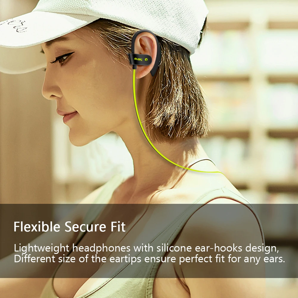 Наушники Bluetooth наушники Audifonos спортивные Sweatproof для бега iphone Samsung Android