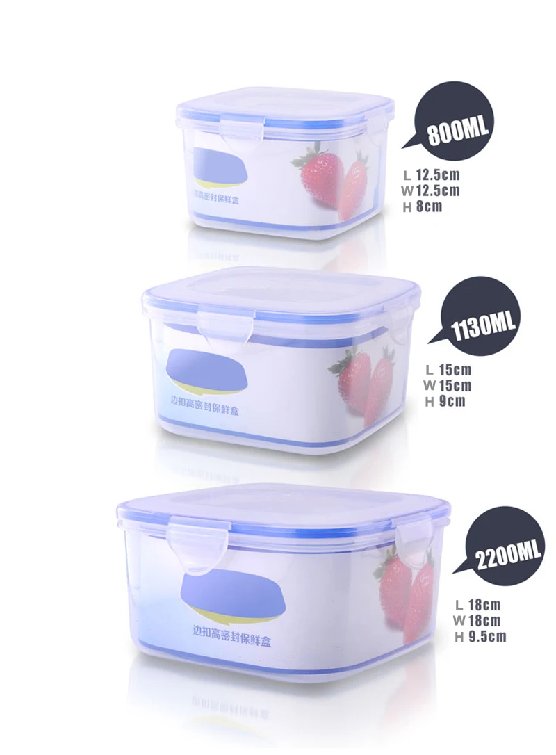 Набор из 3 шт Bento ланч бокс герметичный уплотнитель пищевой контейнер для кемпинга коробки для обедов бенто ланчбокс для детей бентос еда коробка пластик, не содержащий вра