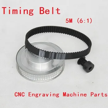 

Timing Belt Pulleys /Synchronous belt deceleration suite 5M (6:1) CNC Engraving Machine Parts