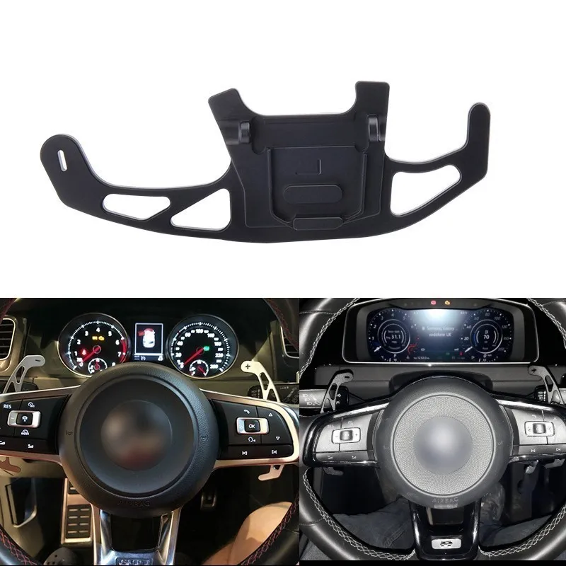 Baratos SPEEDWOW 1 par de cambio de paleta de volante de coche extendido para VW GOLF GTI R GTD GTE MK7 7 POLO GTI Scirocco 2014 2019