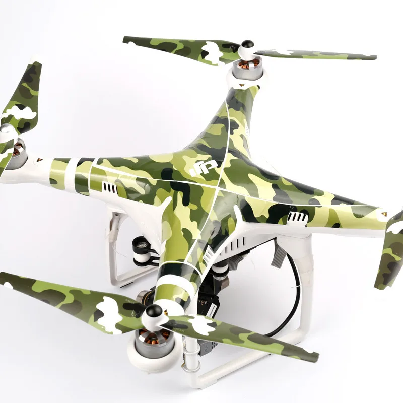 Waterproof Rc DJI Phantom 2 Vision Plus GPS Drone RC Quadcopter Kit 5.8G Radio FPV Camera Sticker Phantom Shell Stickers