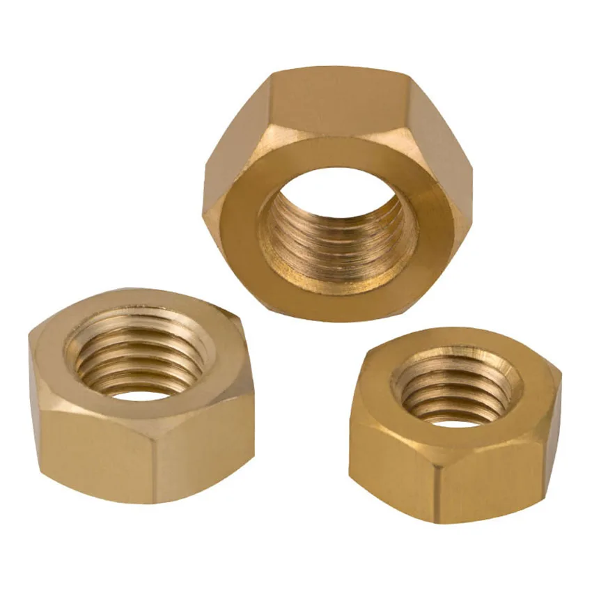 Buy 1 50Pcs Hexagon Nuts Brass Hex Nuts M1.4 M1.6 M2