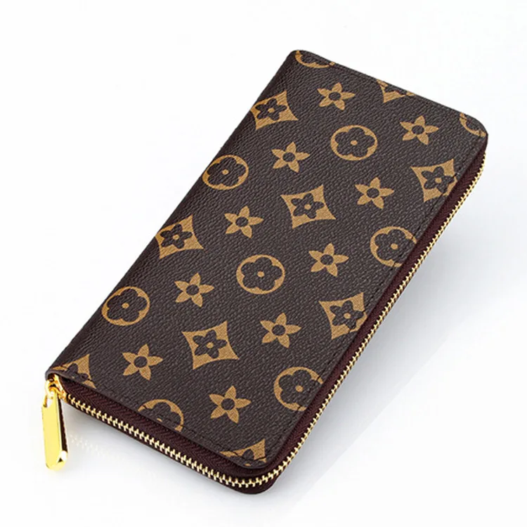 

Fashion Brand Wallets with Coin Purse Money Purses Waterproof Dollar Cards Holder Wallet WomenClutch Bag 2019 New Purse