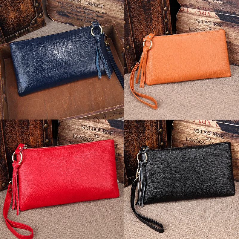 

leather wallet women wallet leather genuine purse money bag genuine leather wallet portfel cartera mujer sac femme 2019