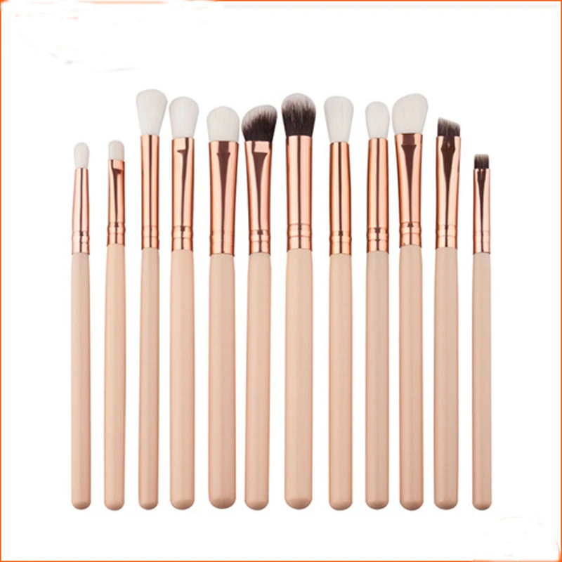 12pcs Beauty Black Eyeshadow Makeup Brushes Tool Wool Set Professional Cosmetic Eye Concealer Brush Blending Amazon Hot Sale 11 (2)