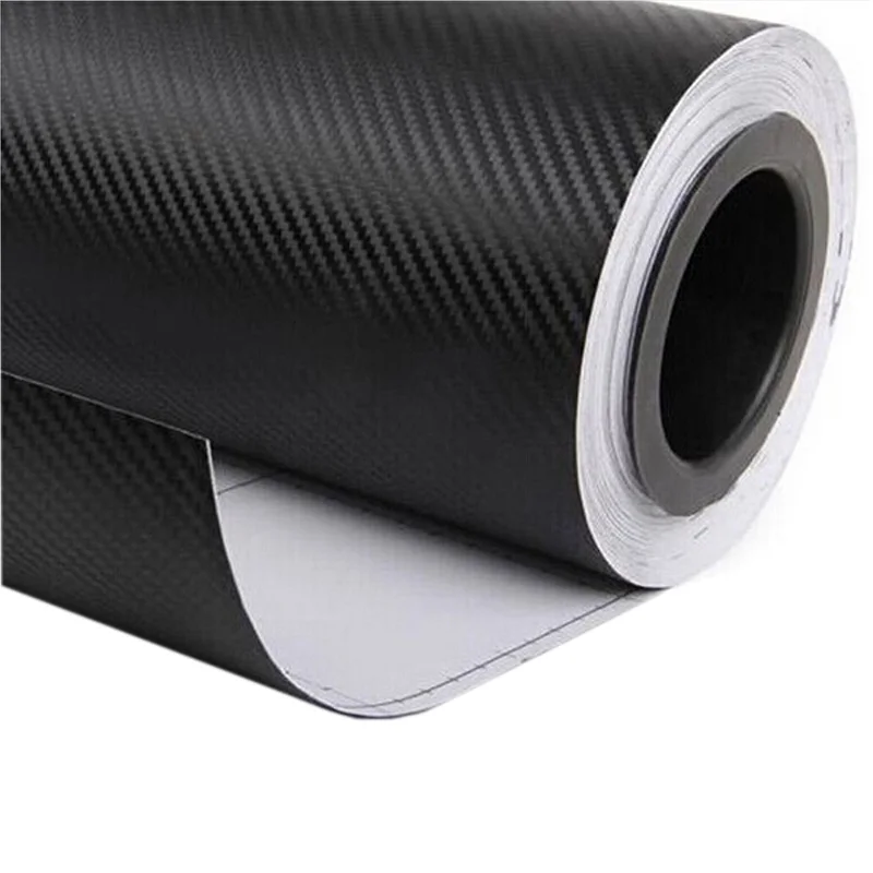 30*127CM Car Accessories Modification Car-Styling 3D Carbon Fiber Vinyl Stickers Original Covers Car Sticker CT-237
