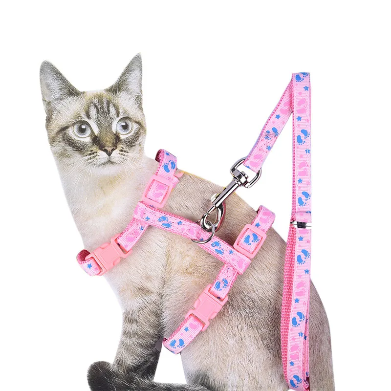 3 Colors Nylon Products For Animals Adjustable Pet Traction Harness