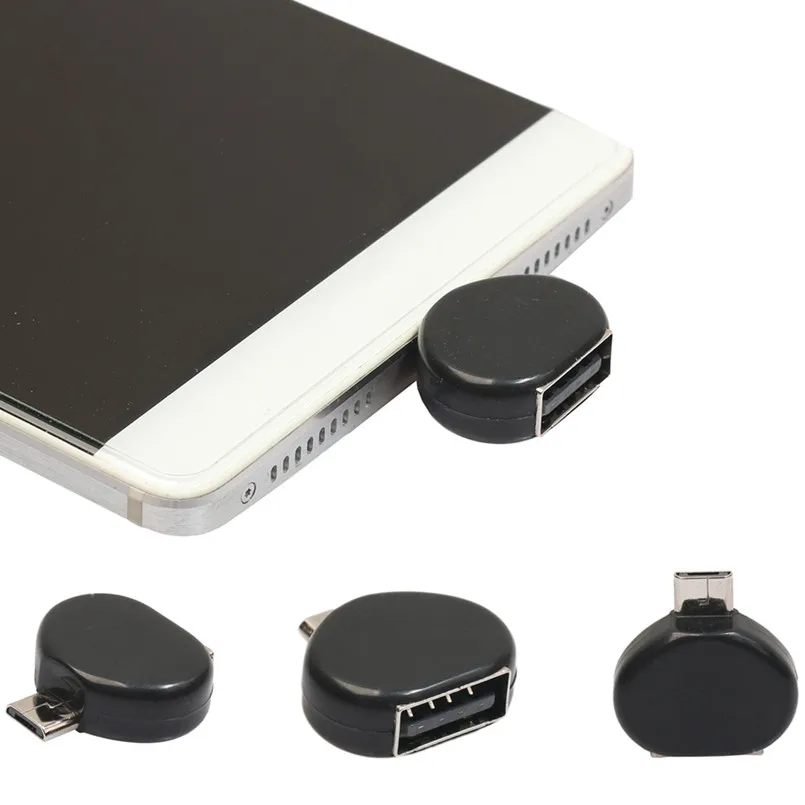 

High Speed Micro USB 5 Pin Male To USB 2.0 Female OTG Adapter Converter For Android Tablets Mobile Phone Digital Cameras