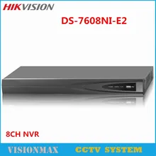 Hikvision 8CH NVR DS-7608NI-E2 Economic NVR for HD IP Camera CCTV System ONVIF HDMI Output With 2 HDD SATA English upgradable