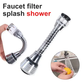 

360 Degree Rotate Faucet Nozzle Faucet Kitchen Sprayer Head Water Saving Taps Applications For Home Kitchen Faucet