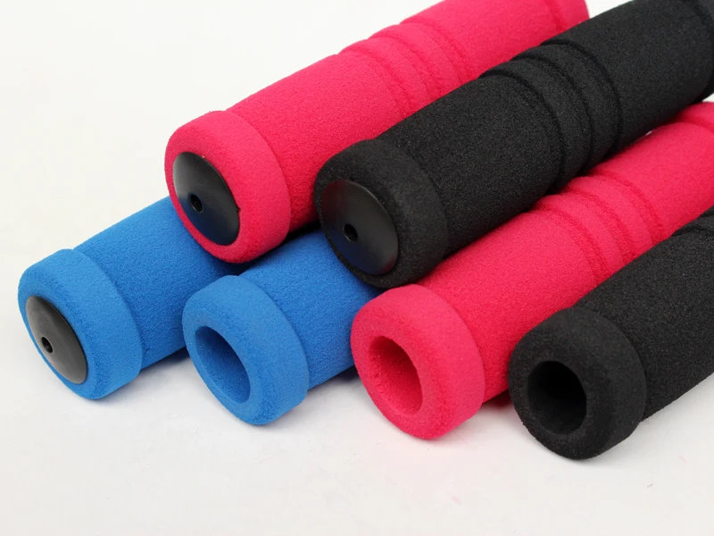 

New Mountain Bike Bicycle Cycling Comfortable Soft Handlebar Grips Cover Foam Sponge Lock On Bicycle Accessories One Pair