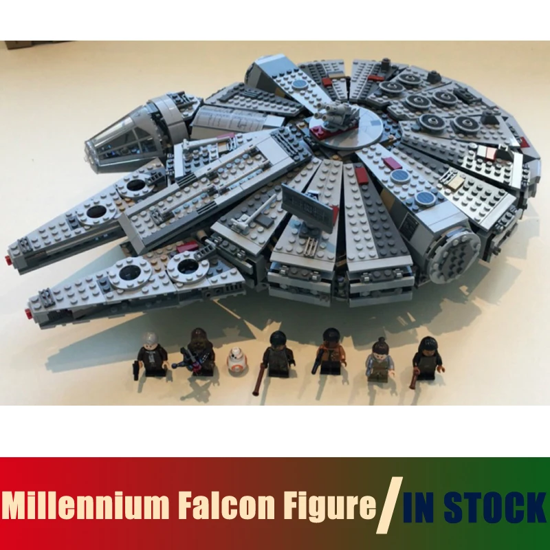 

Compatible with lego Star Wars Millennium Falcon Figure Toys Model building blocks kits marvel Kids Toy