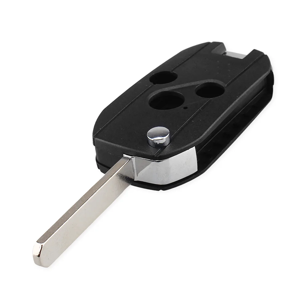 KEYYOU, 2 кнопки дистанционного управления, модифицированный откидной складной чехол для автомобильного ключа, чехол-брелок для HONDA Accord Civic CRV Pilot Fit keys
