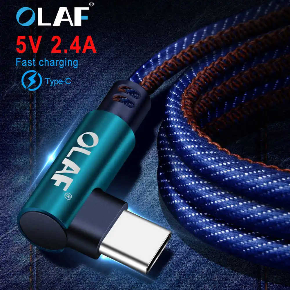 

OLAF 2M Fast charging USB Type C Cable for Huawei P20 Lite Pro Fast Charge Usb C Type C Data Cable cord for Samsung S8 S9 plus
