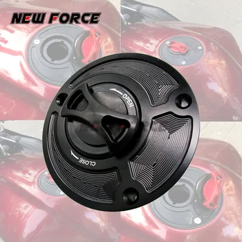 

8 Colors For Yamaha FZ6 FZ6R FZ1 R1 R6 R6S CNC Fuel Gas Tank Cap Cover Aluminum Keyless Motorcycle Accessories All years