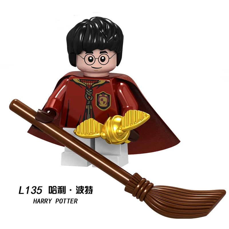 Серия Harry Potters Flitwick Дамблдор Longbottom Luna Diggory строительные блоки игрушки для детей WM6041 - Цвет: L135