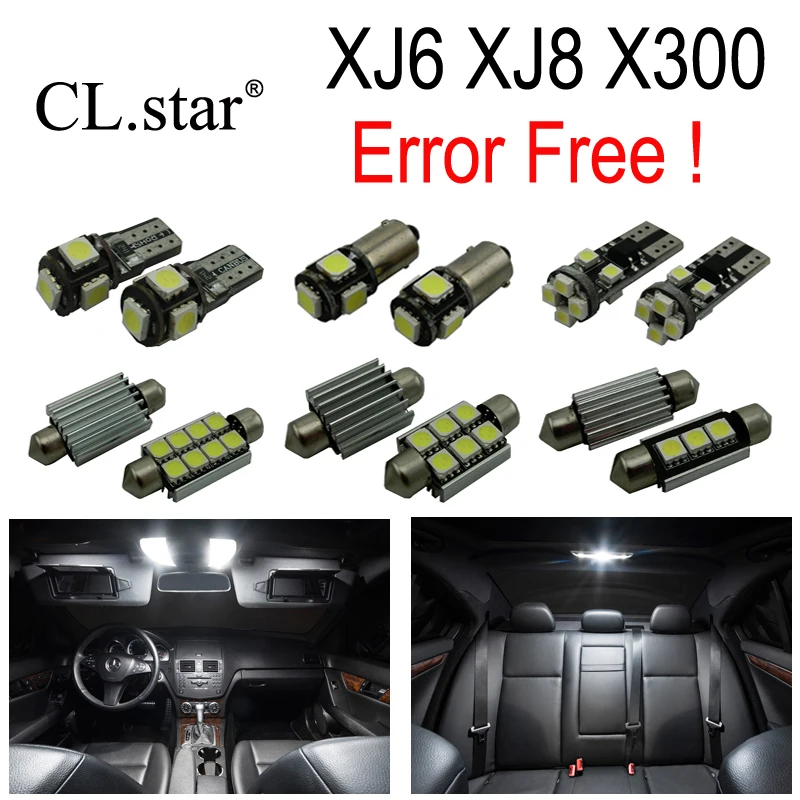 18 шт. X 100% Светодиодная лампа для внутреннего освещения без ошибок посылка чтения
