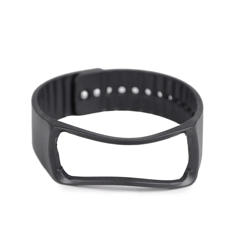 Omeshin заводская цена Замена для samsung Galaxy gear Fit Смарт часы ремешок на руку June17 Прямая - Цвет: Черный