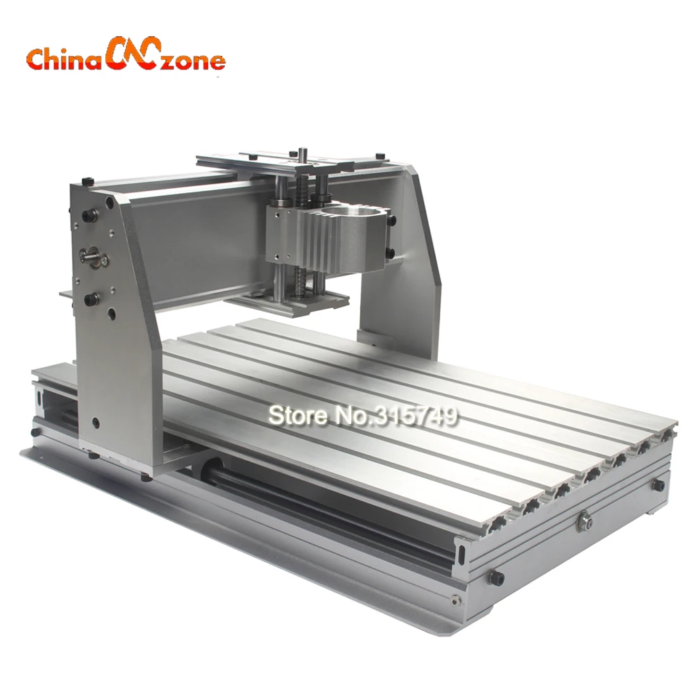 Tax free to RU CNC 6090 фрезерный станок с рамой DIY CNC подходит для фрезерного станка с ЧПУ 6090 кВт шпиндельная арматура 80 мм