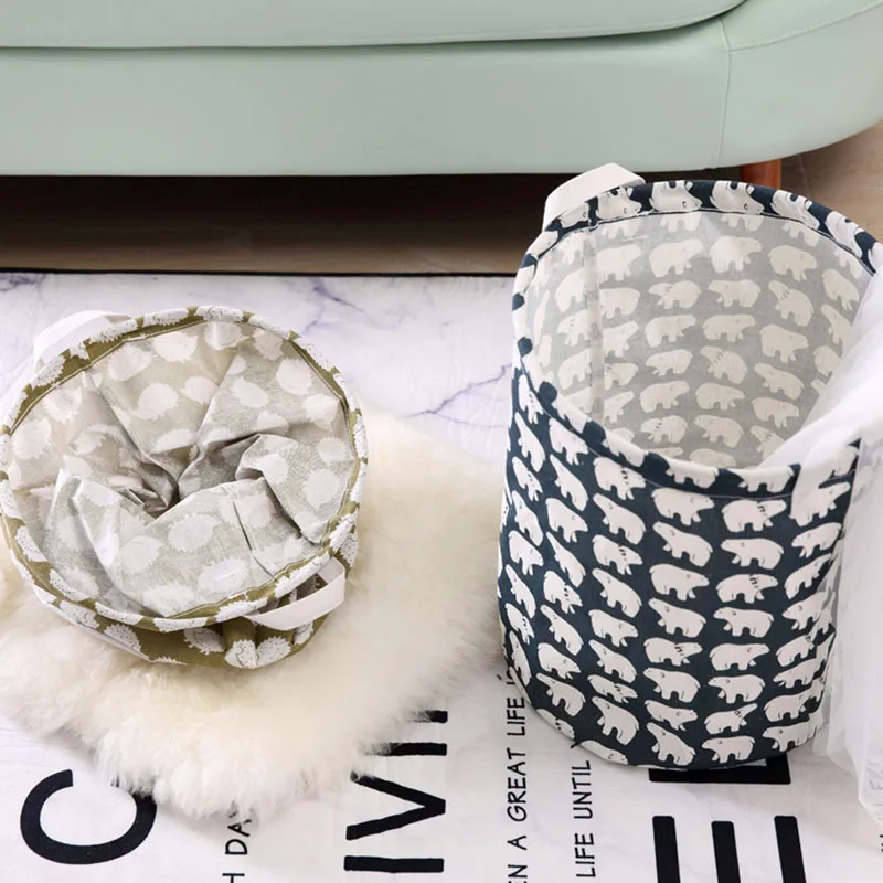 Portable Storage Basket Folding Portable Sundries Box Baby Toy Storage Bucket For Closet Organizador Pillow Quilt Blanket Bag Portable Storage Basket Folding Portable Sundries Box Baby Toy Storage Bucket For Closet Organizador Pillow Quilt Blanket Bag