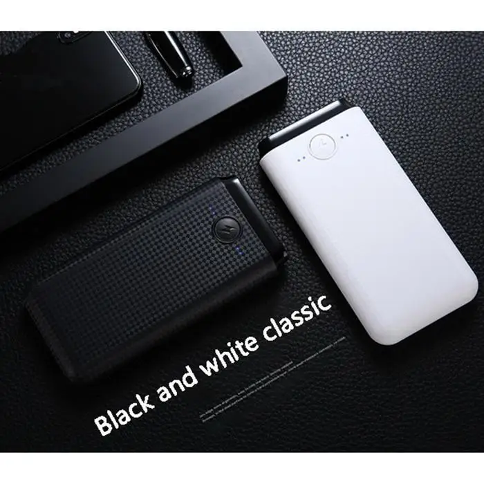 20000 мАч Внешний аккумулятор 2USB type-C power Bank для Xiaomi huawei iPhone samsung портативное зарядное устройство для мобильного телефона