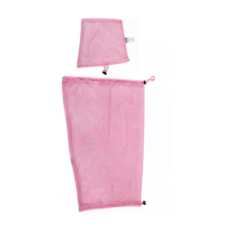 pink Pet Cat Shower Bag Kitten Grooming Nail Trimming Adjustable Anti-Scratching Bag Hogard - Цвет: pink