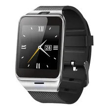 Gv18 smart watch bluetooth tragbare gerät unterstützung sim-karte pedometer reloj inteligente smartwatch für ios android pk u8 a1 dz09
