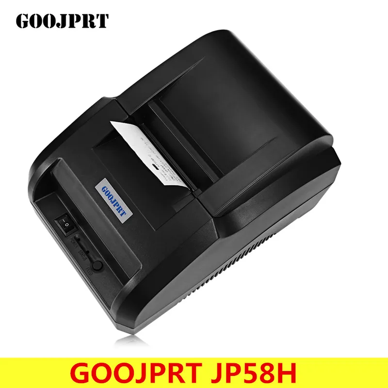 

GOOJPRT JP58H Portable Printer Bluetooth Thermal Receipt Machine with USB Port for Android iOS
