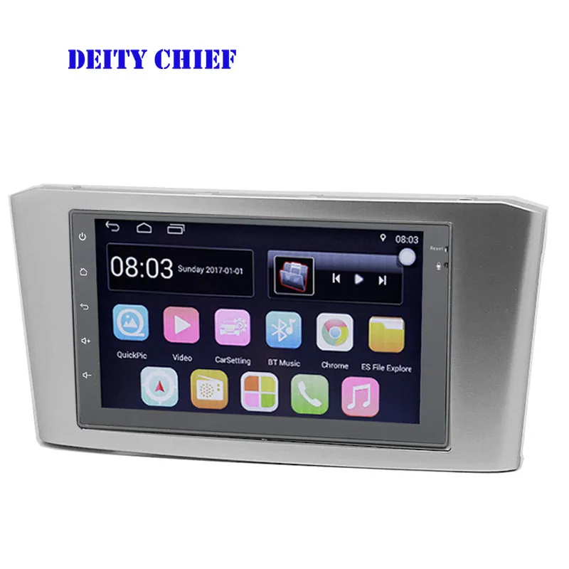 

Android8.1 Car 7inch Radio 2din multimedia Player GPS Navigation DVR For Toyota Avensis 02-08