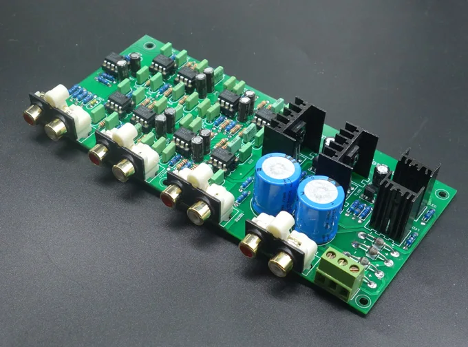 

Amplifier board the former electronic three-way board Lin Kuici - Rayleigh frequency divider 3-way crossover point adjustment