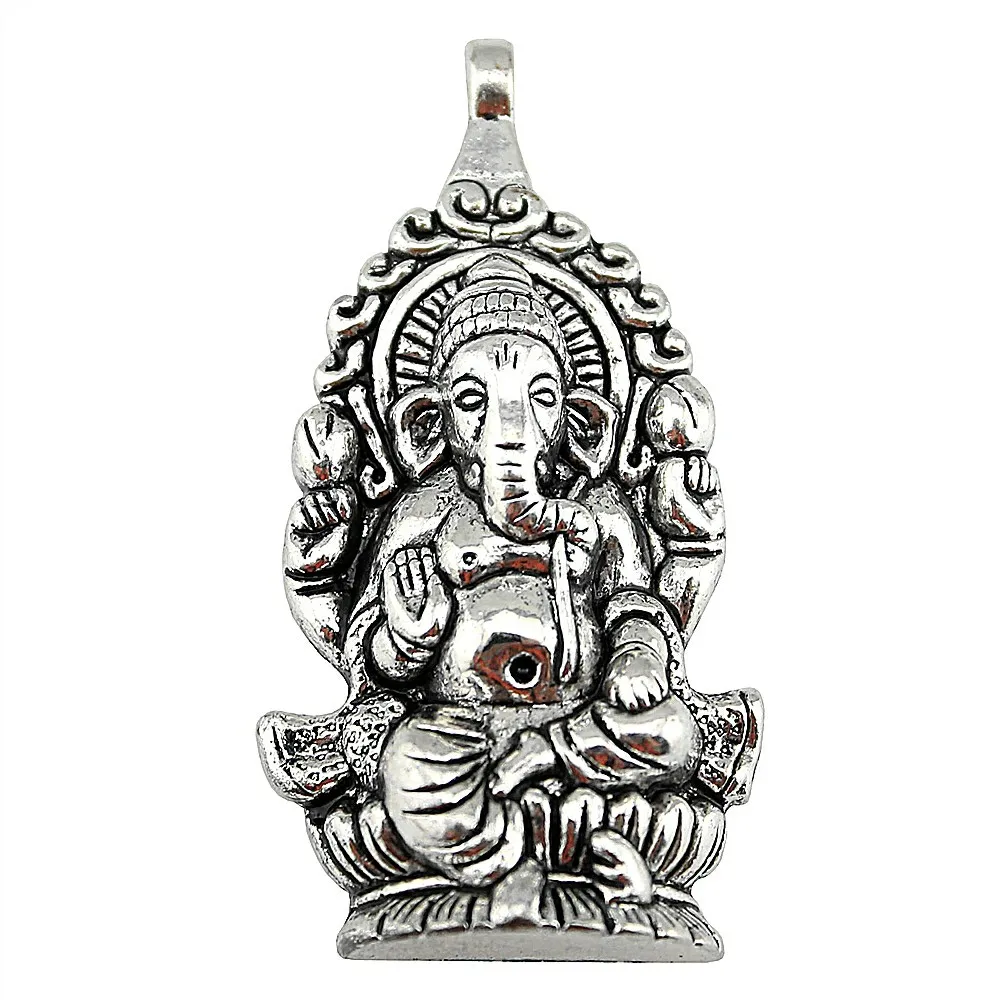 1pcs Ganesha Buddha Charms Ganesha Pendant Big Elehant Pendant For