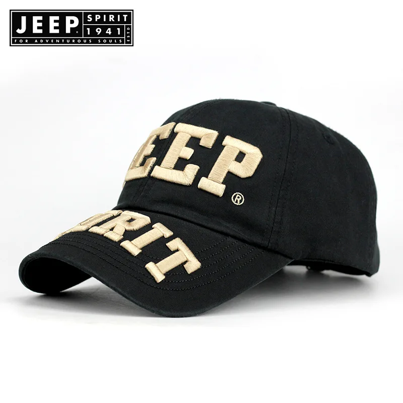 Kaufen JEEP GEIST Neue Design Baseball Kappe Männer Marke Casual Baumwolle Frauen Caps Unisex Caps Outdoor Snapback Kappe Einstellbar Papa Hut