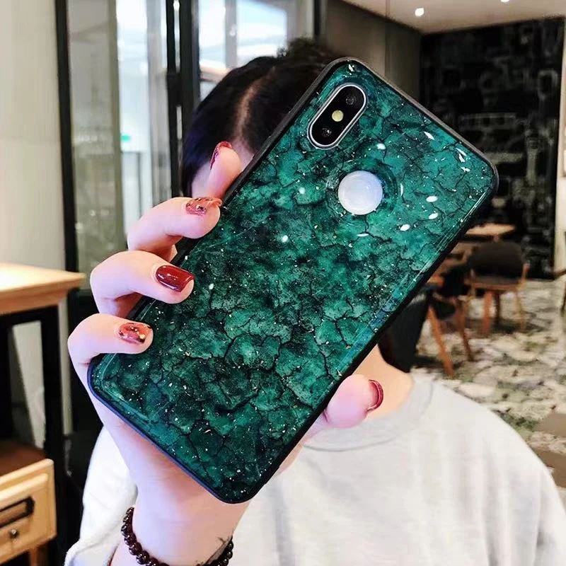 Блестящие золотые фольги мраморный мягкий чехол из ТПУ для Huawei Mate 20 Pro P20 P10 Lite Nova 2S