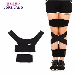 Jorzilano двойной крест ремни для ног корректор o/x Тип нога коррекция ноги Красота выпрямить ленты