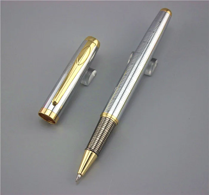 DKW пишущая шариковая ручка металлический круглый ролик ручки высокого качества Деловой Подарок Отправить заправку 112