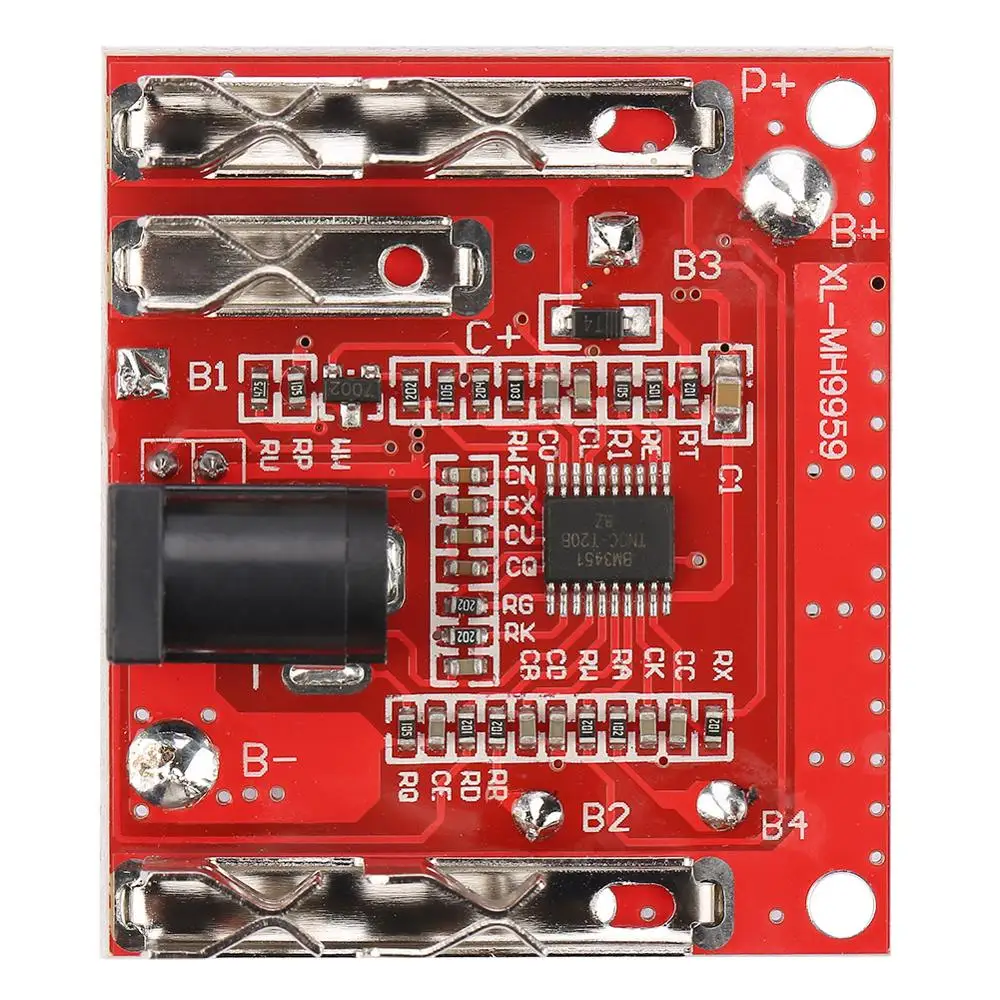 

Battery Charging Protection Board 5S 18/21V 20A Li-Ion Lithium Battery Pack Protection Circuit Board BMS Module for Power Tools