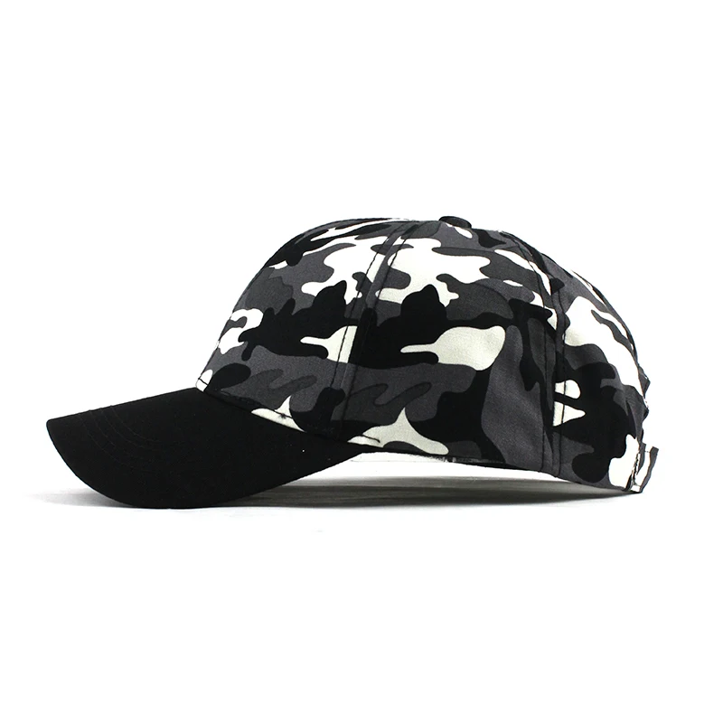 [FLB] Snow Camo Baseball Cap Men Tactical Cap Camouflage Snapback Hat For Men High Quality Bone Masculino Dad Hat Trucker F187