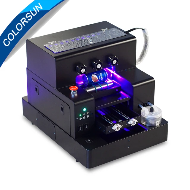Best Price Colorsun Automatic A4 UV flatbed printer Bottle printer Phone cover Printing Machine for Epson L805 Print head UV printer A4 Best Price Colorsun Automatic A4 UV flatbed printer Bottle printer Phone cover Printing Machine for Epson L805 Print head UV printer A4