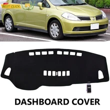 Xukey – couverture de tableau de bord, pour Nissan Versa Tiida C11 2007 2008 2009 2010 2011