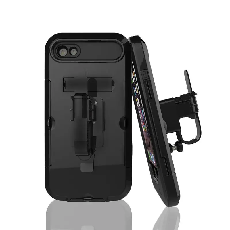 Держатель для телефона для мотоцикла, велосипеда, сумка для iphone X 8, 7, 6 Plus, водонепроницаемый чехол, подставка для мобильного телефона, держатель для руля велосипеда - Цвет: 7P