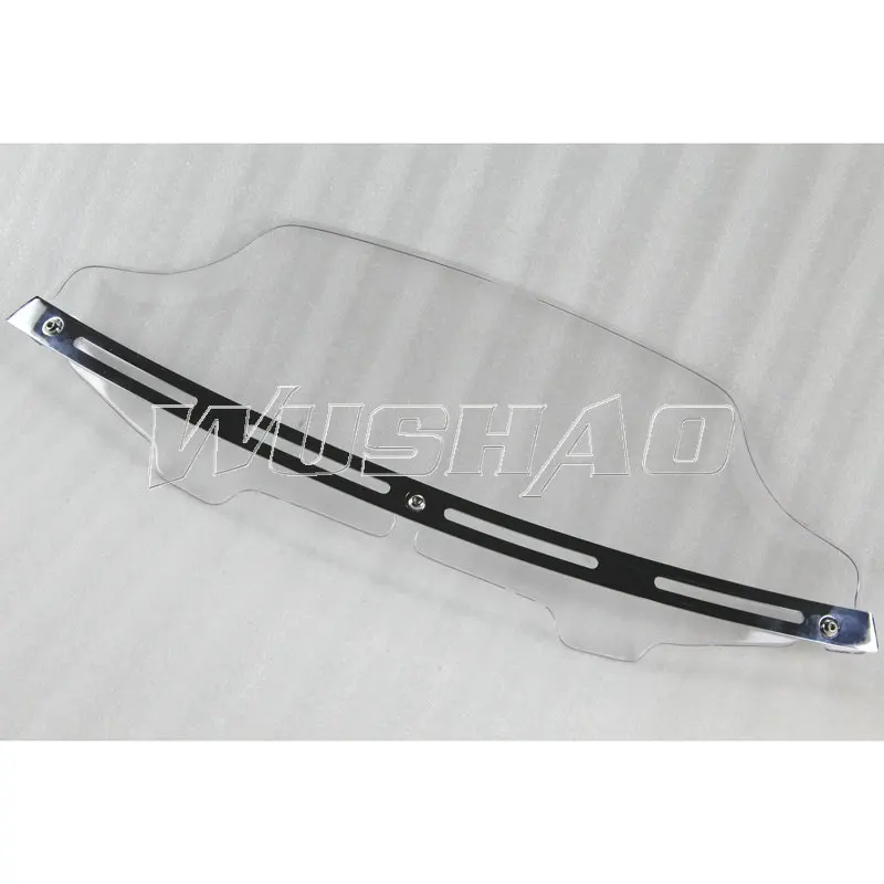 8" Windshield Windscreen + Trim For Harley Electra Glide Ultra Classic SE FLHTC FLHTCU FLHTK EFI